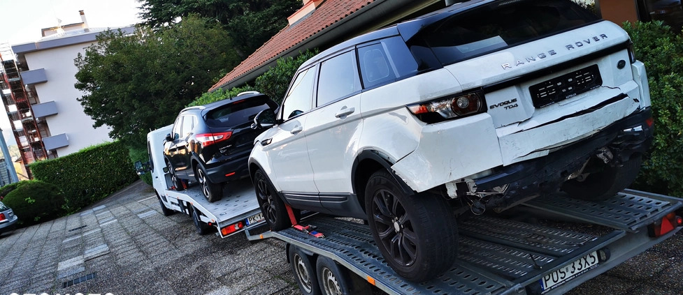 Land Rover Range Rover Evoque cena 44500 przebieg: 80000, rok produkcji 2015 z Piekary Śląskie małe 79